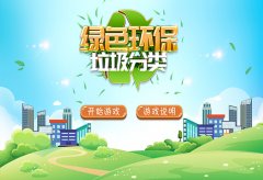 大屏垃圾分类软件-智慧小区环保互动系统