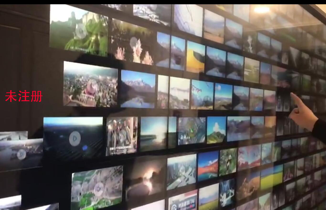展厅互动照片墙展示系统
