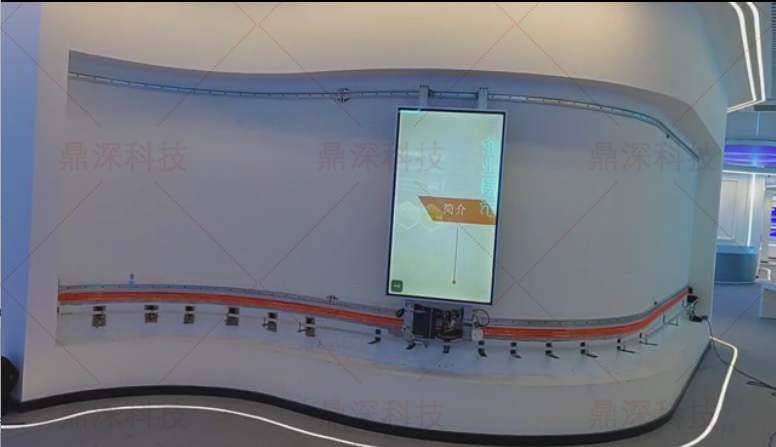 弧形滑轨屏软件