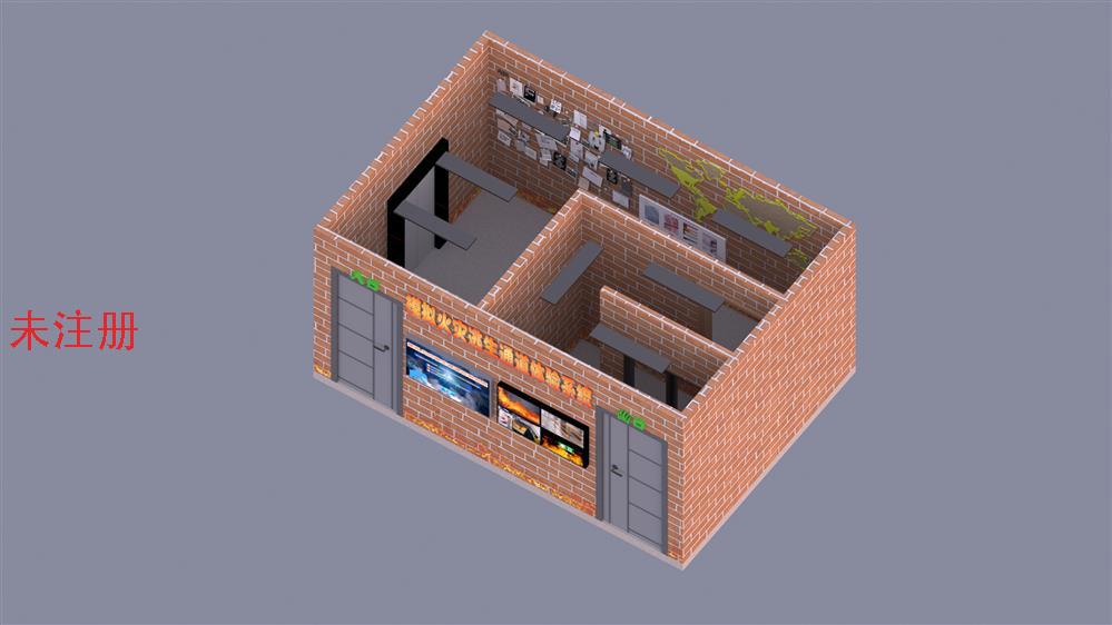 火灾烟雾逃生通道体验系统