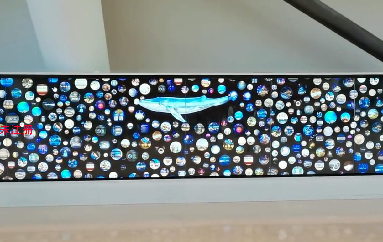 多媒体大屏互动墙系统