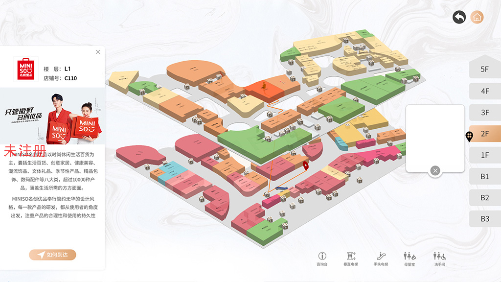 电子楼层导航系统