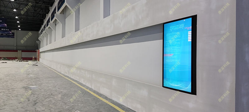 多功能滑轨展示屏