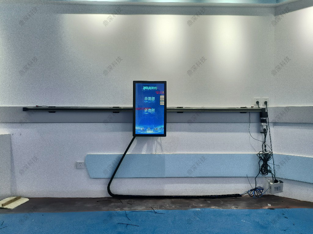 智能互动滑轨屏 展厅滑轨展示屏 滑轨屏软件