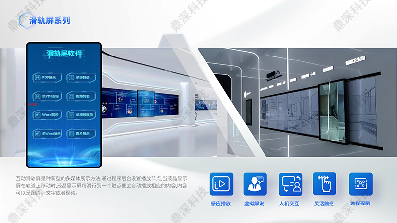 互动滑轨屏系统