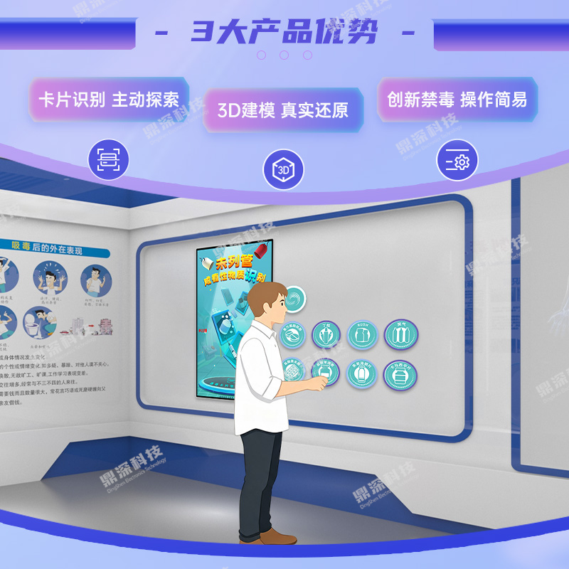 未列管物质卡片互动体验系统