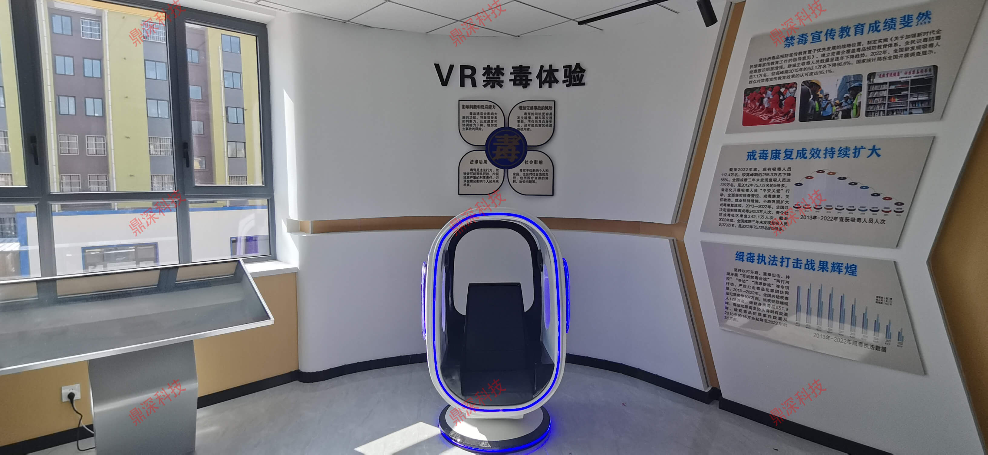 禁毒教育数字展厅设计