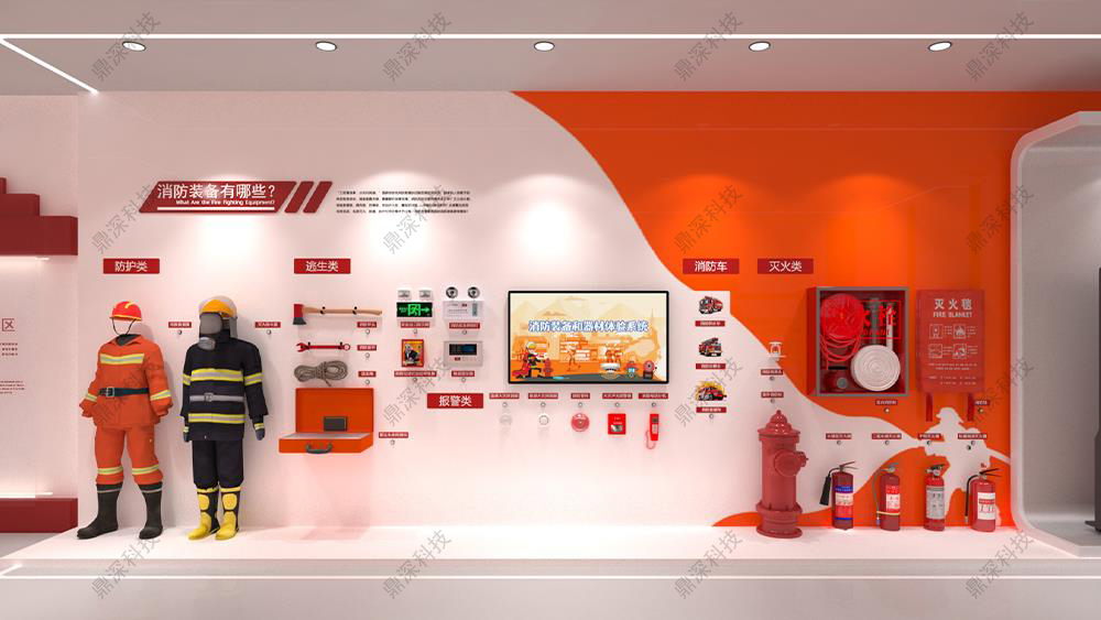 消防器材装备3D展示系统