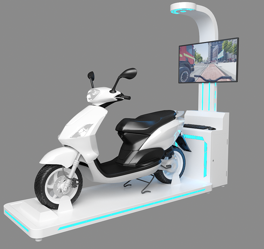 VR电动车骑行系统 电动车模拟体验系统 VR电动车
