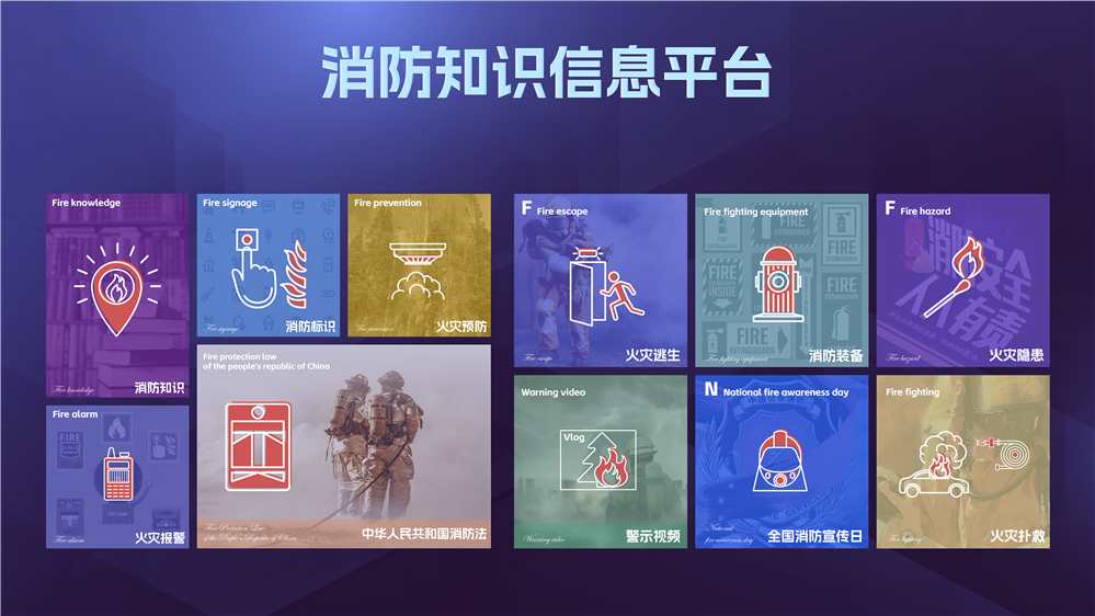 消防知识信息平台 消防安全知识科普平台 智慧消