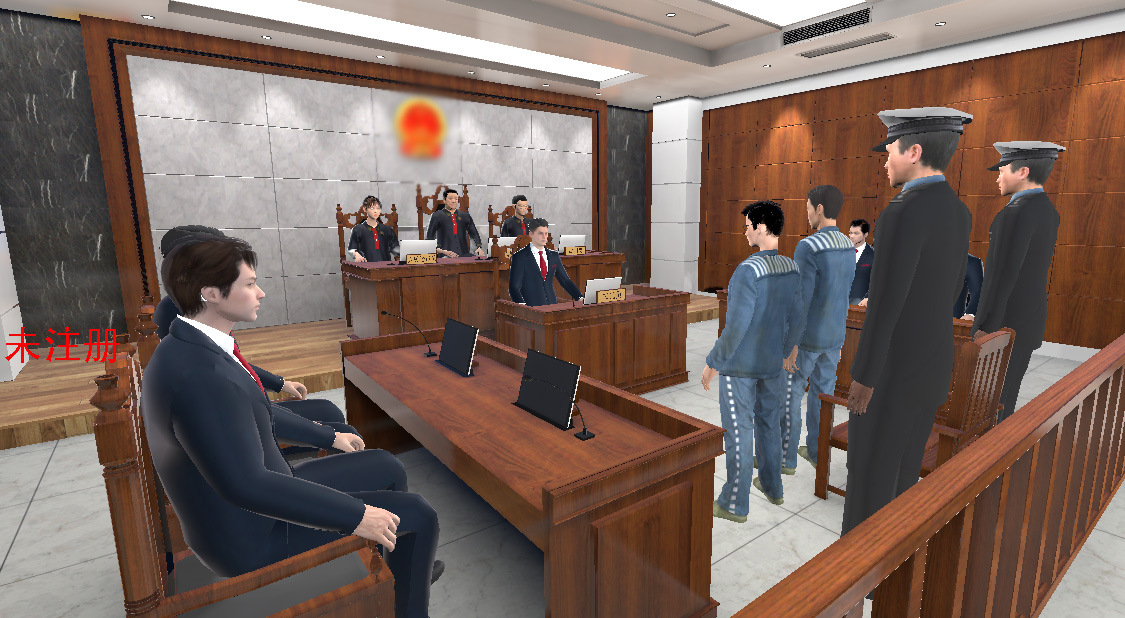 VR青少年庭审模拟系统 VR模拟庭审体验系统 青少