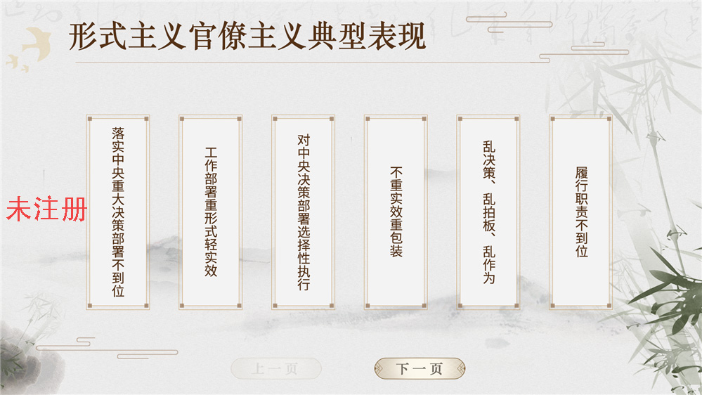 形式官僚主义展示系统 形式官僚主义科普 廉政展