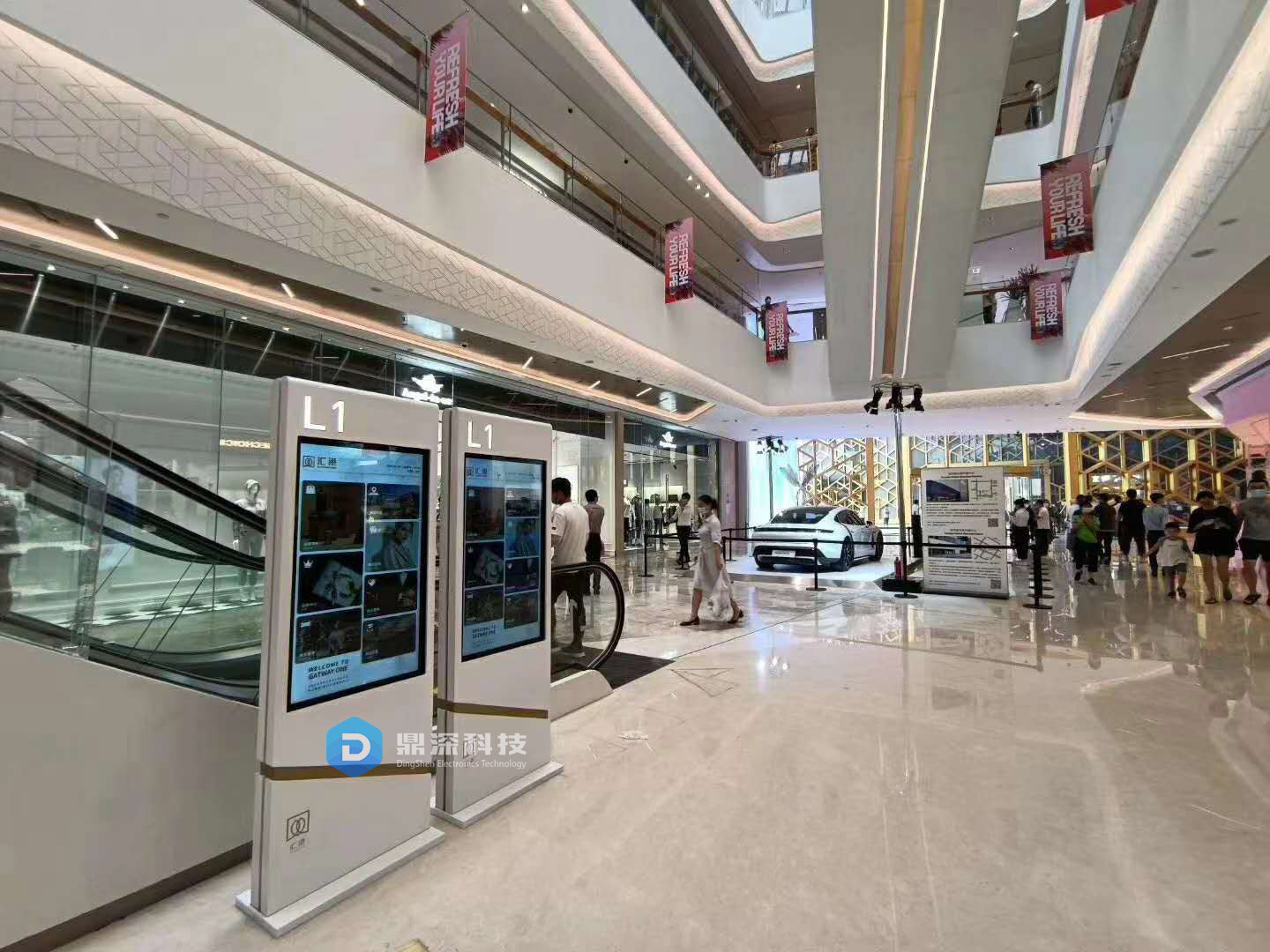 商场导航互动屏 商场导航系统 导航互动一体机