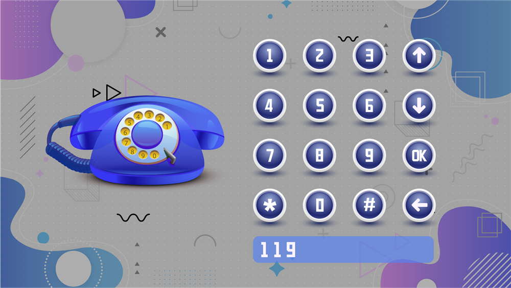 模拟119报警互动系统 火警电话报警体验系统 消防