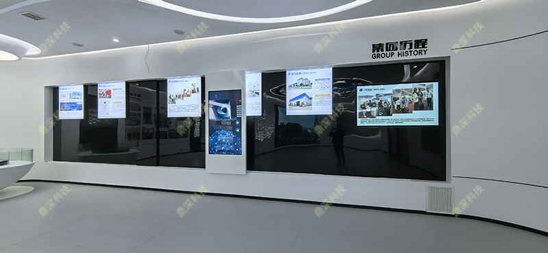 多媒体电动滑轨屏软件-移动滑轨屏展示软件-滑轨
